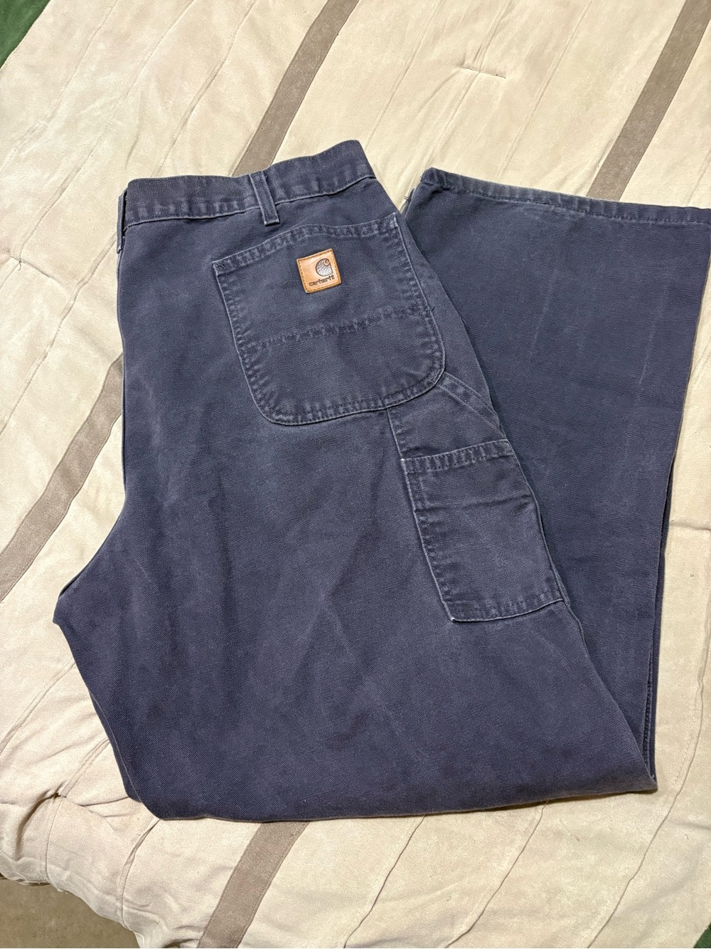 Carhartt B11 PTB loose fit duck pants (Petrol blue)